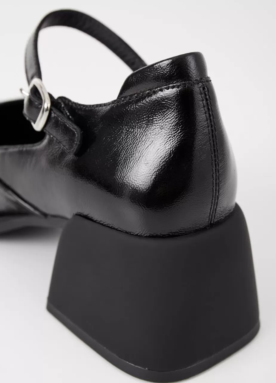Vagabond Ansie Escarpins Noir Cuir Verni Shop