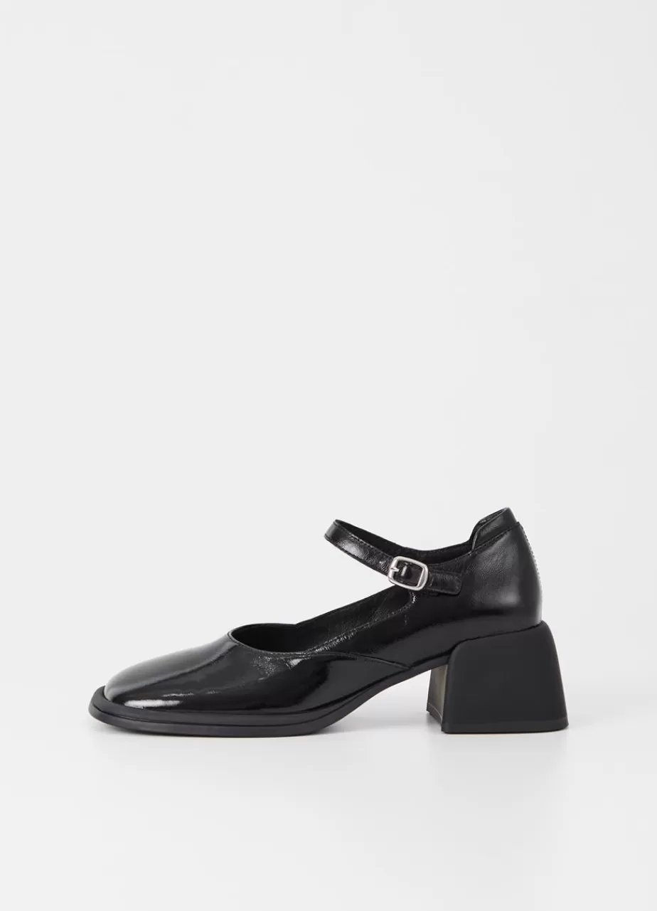 Vagabond Ansie Escarpins Noir Cuir Verni Shop