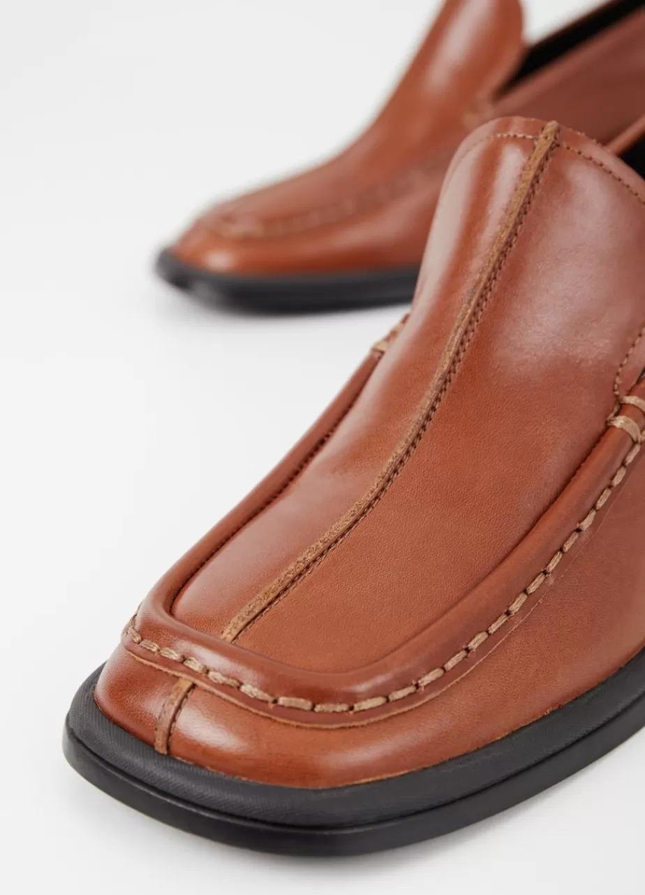 Vagabond Ansie Loafer Marron Cuir Sale