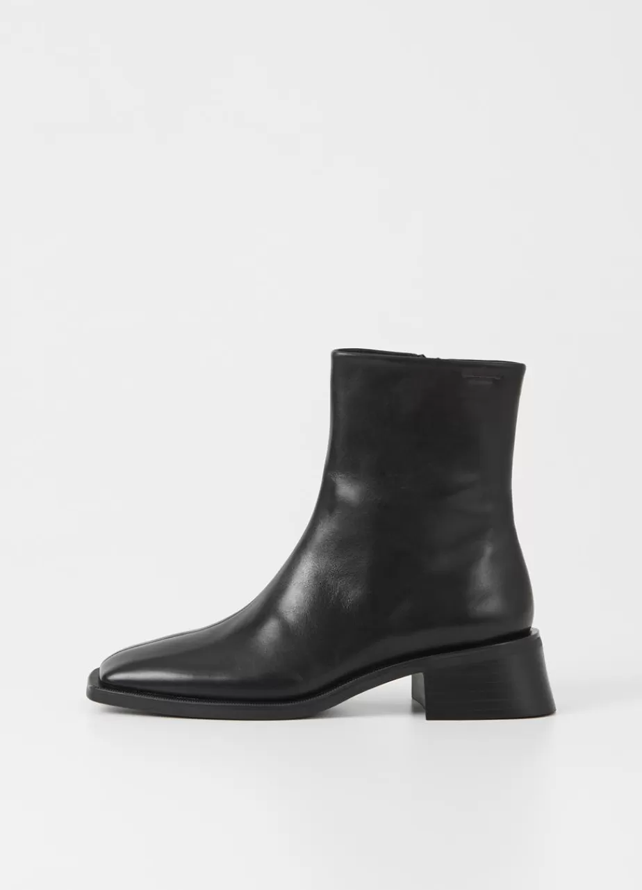 Vagabond Blanca Bottes Noir Cuir Best