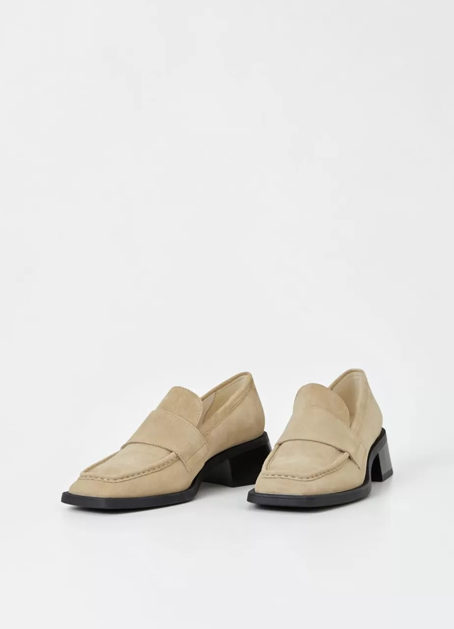 Vagabond Blanca Loafer Beige Daim Outlet