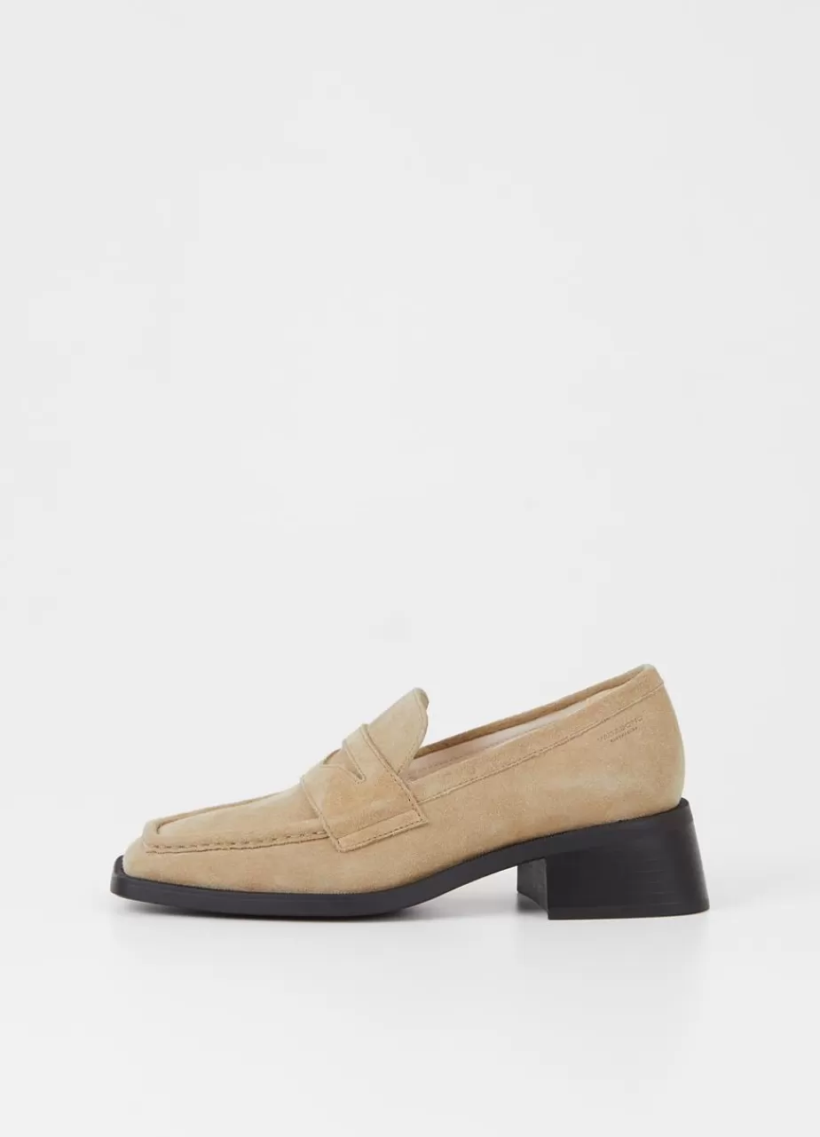 Vagabond Blanca Loafer Beige Daim Store