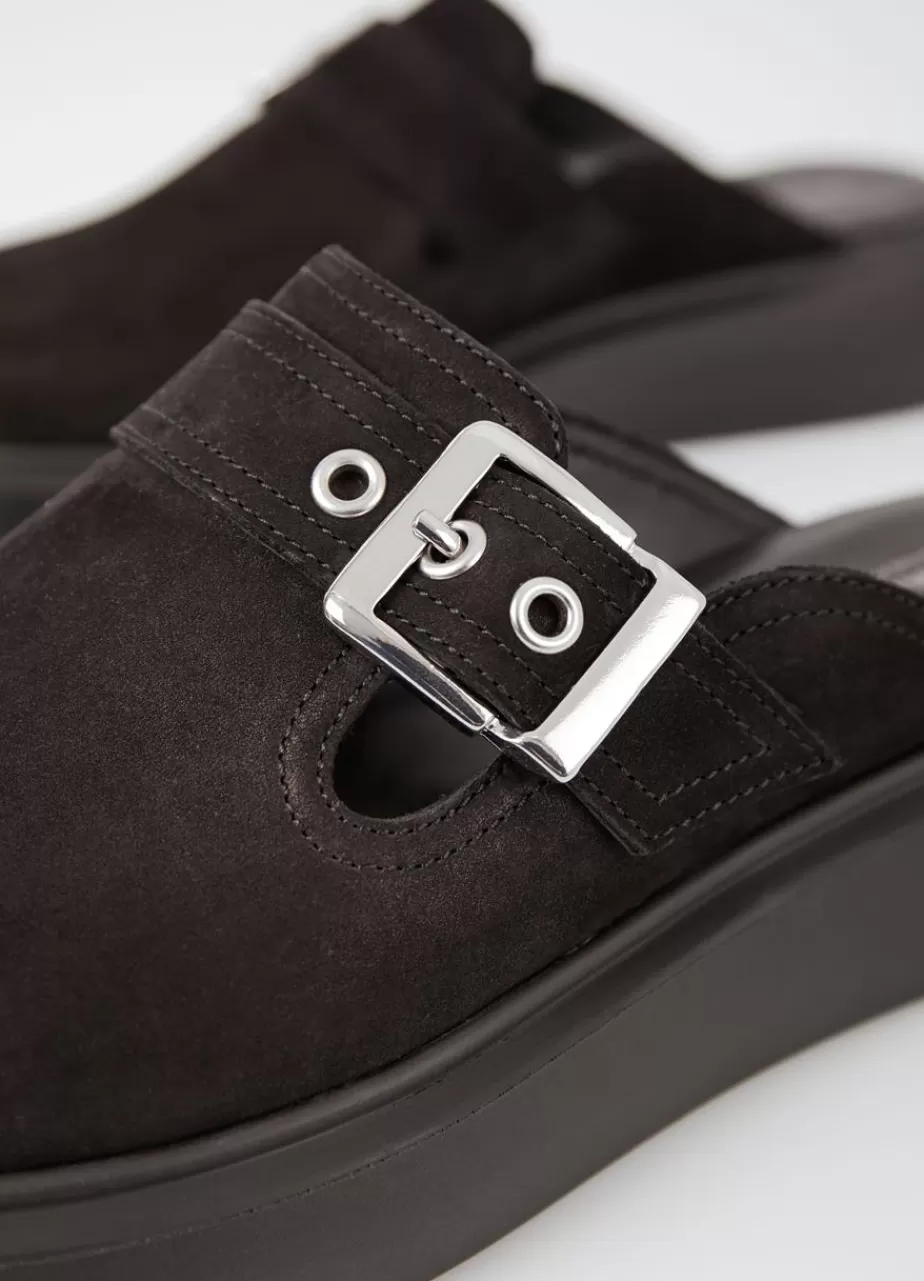 Vagabond Blenda Mules Noir Nubuck Store