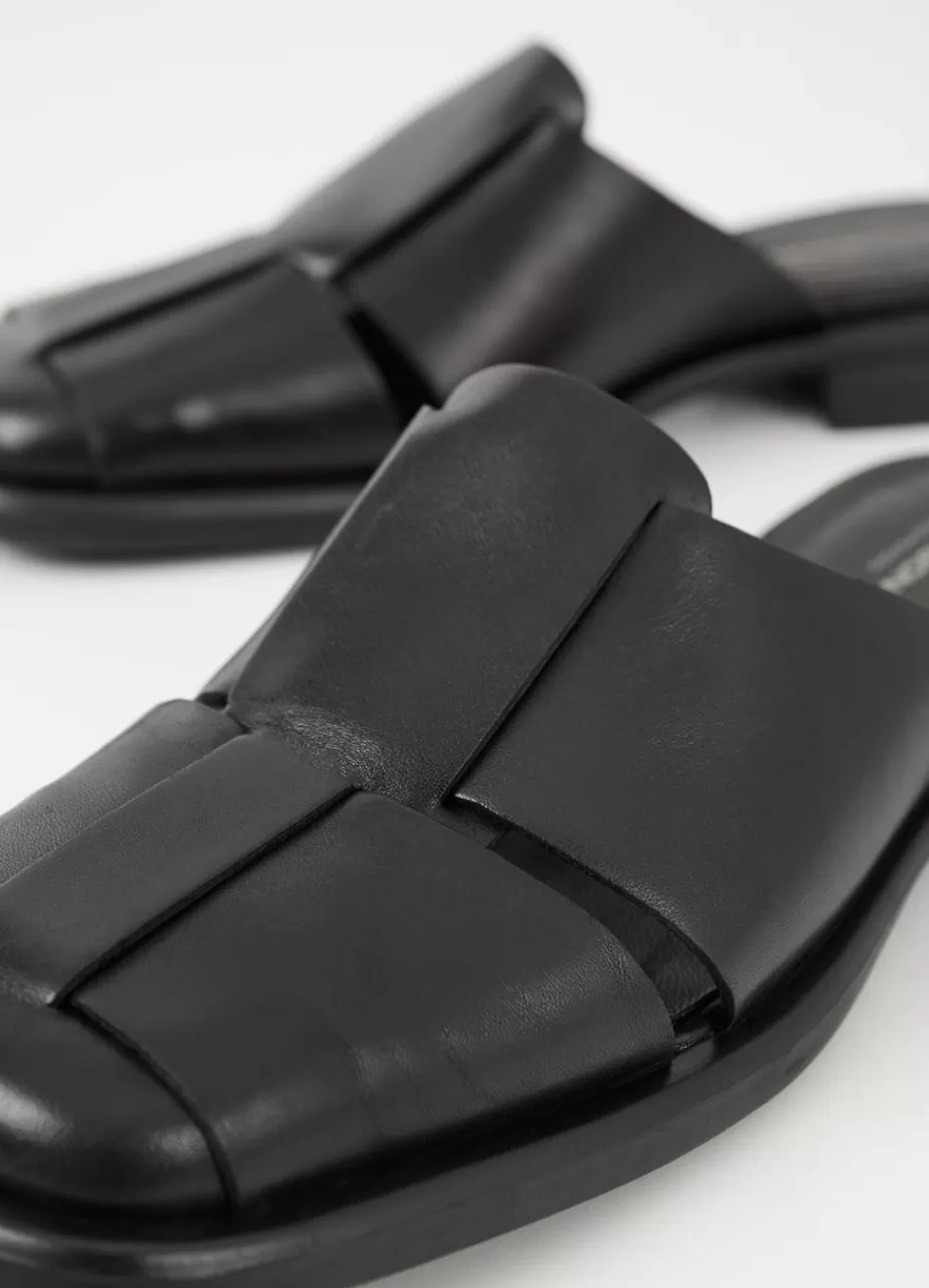 Vagabond Brittie Mules Noir Cuir Best