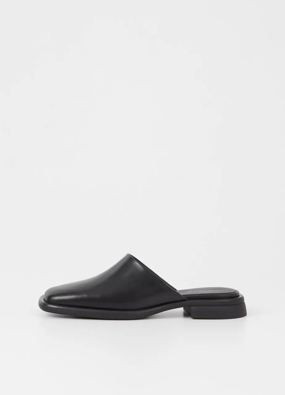 Vagabond Brittie Mules Noir Cuir Sale