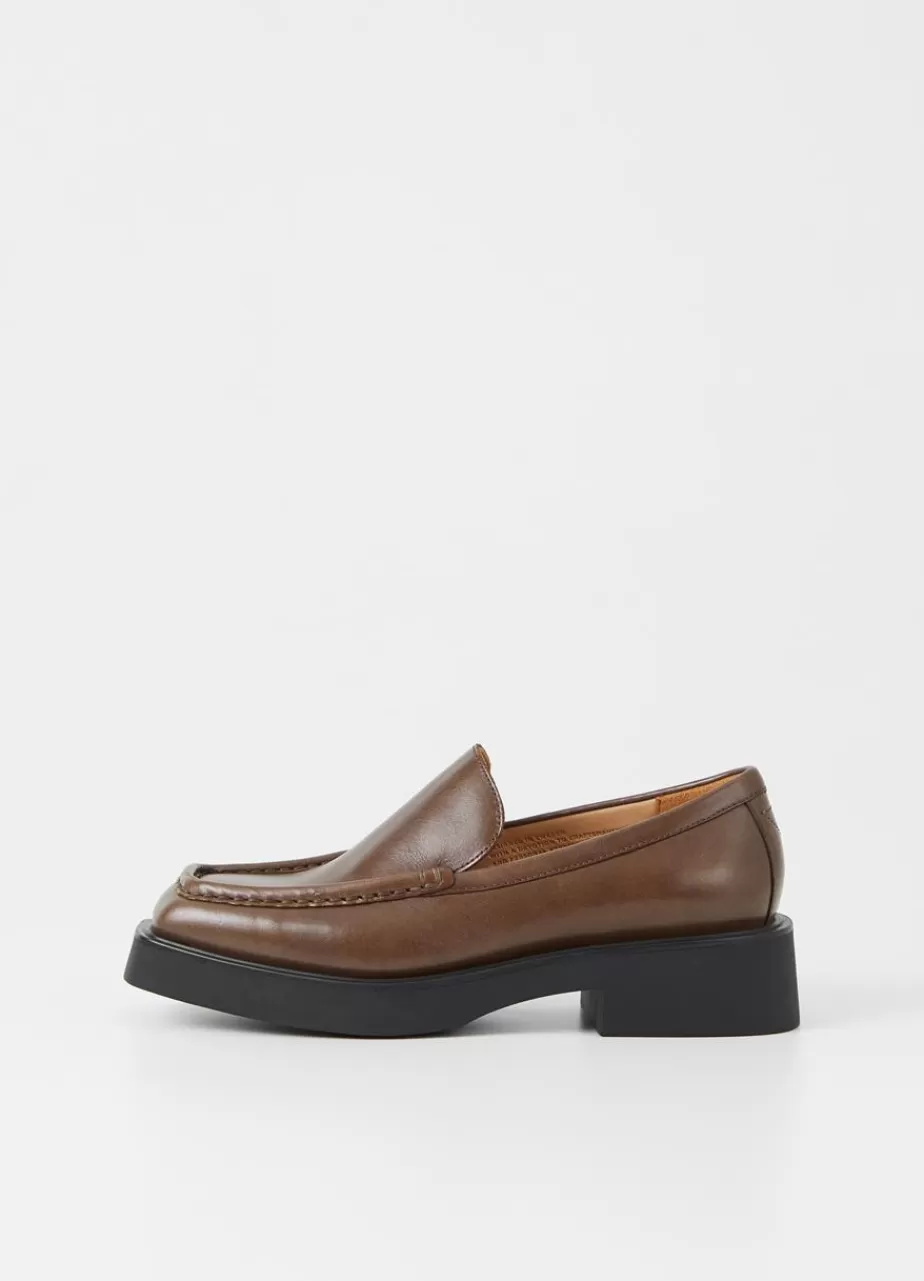 Vagabond Carmen Loafer Marron Cuir Flash Sale