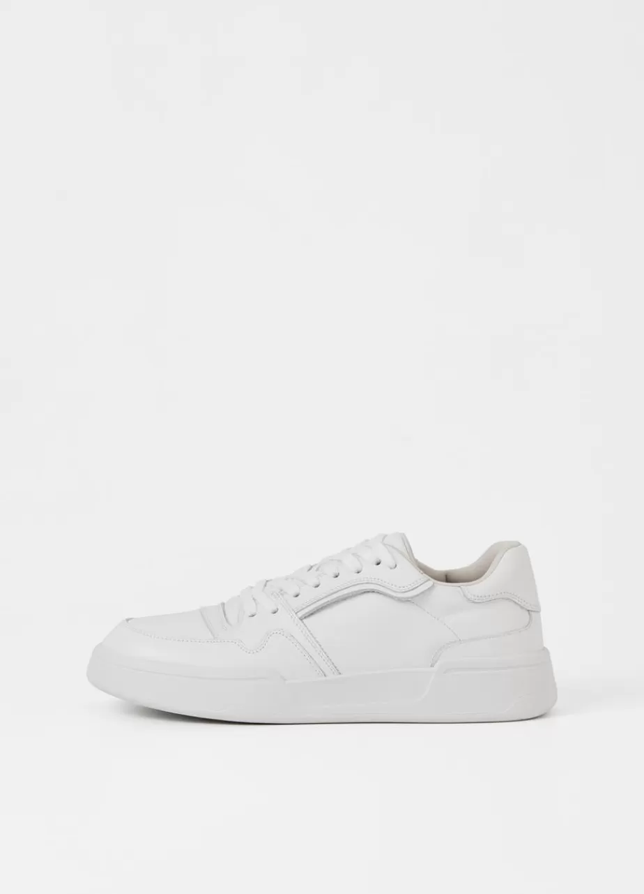 Vagabond Cedric Baskets Blanc Cuir Clearance