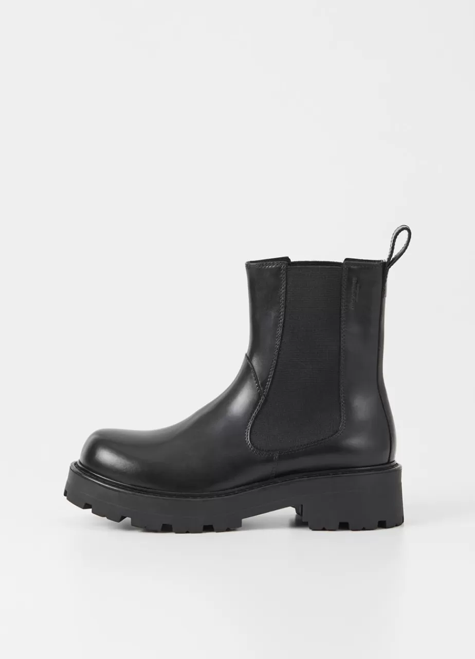 Vagabond Cosmo 2.0 Bottes Noir Cuir Clearance