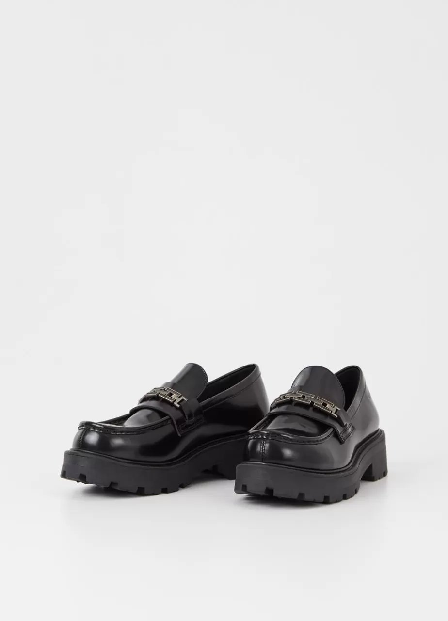 Vagabond Cosmo 2.0 Loafer Noir Cuir Glace Best Sale