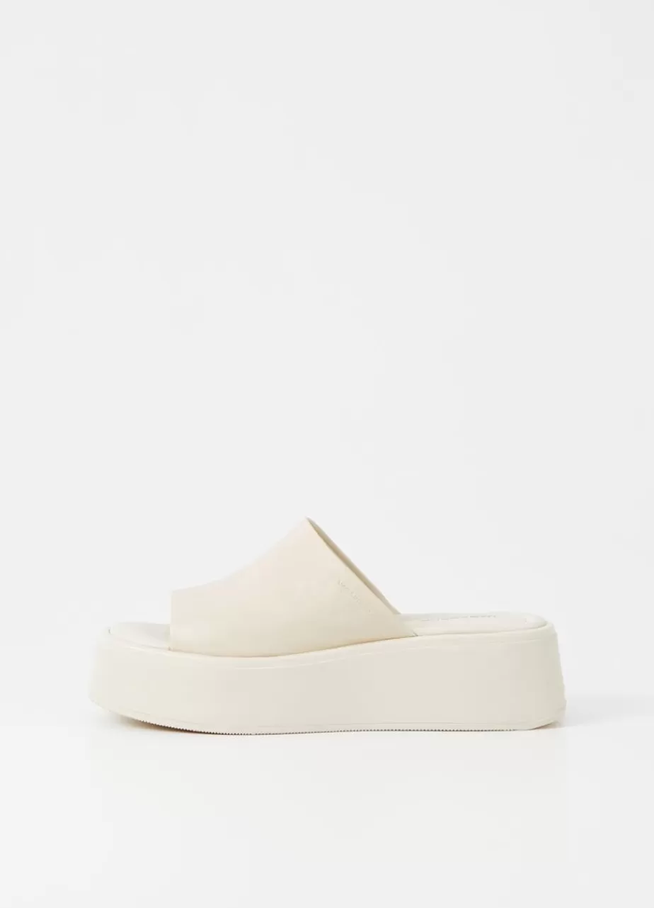 Vagabond Courtney Sandales Blanc Casse Cuir Hot