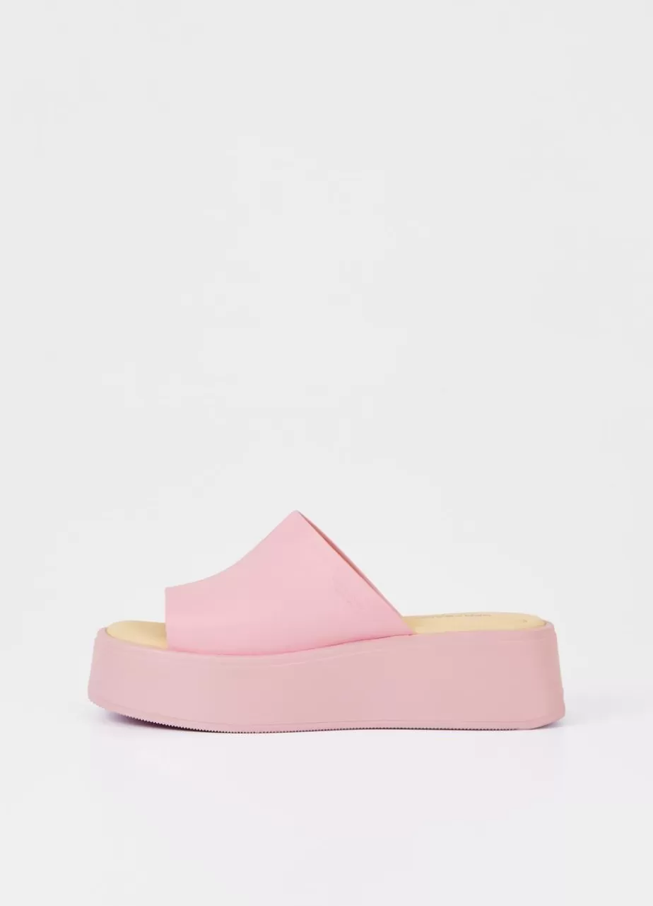 Vagabond Courtney Sandales Rose Cuir Clearance