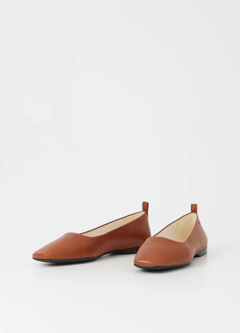 Vagabond Delia Chaussures Marron Cuir Clearance