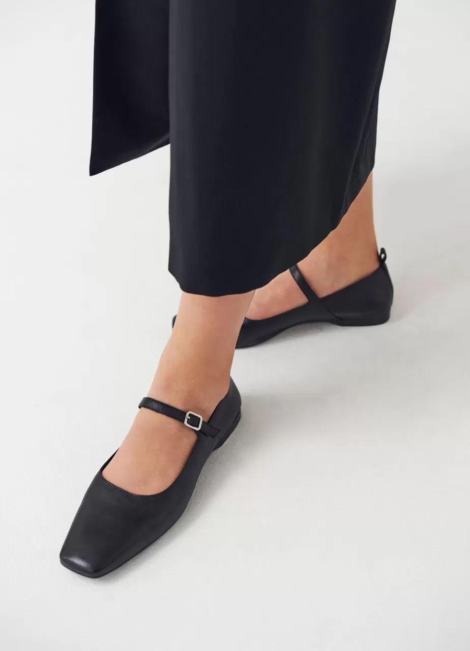 Vagabond Delia Chaussures Noir Cuir Clearance