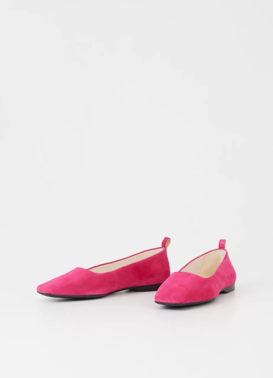 Vagabond Delia Chaussures Rose Daim Shop