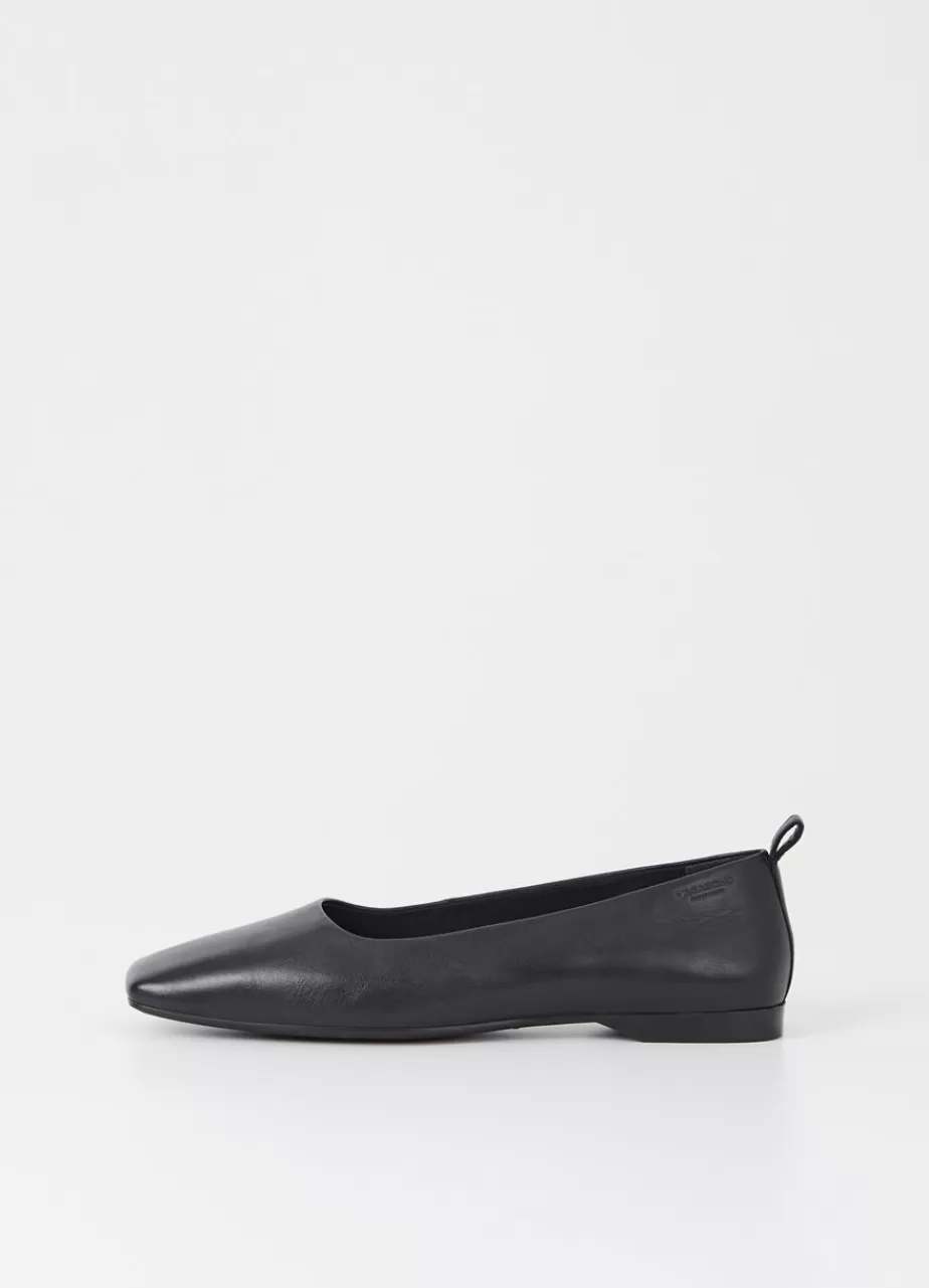 Vagabond Delia Chaussures Noir Cuir Flash Sale