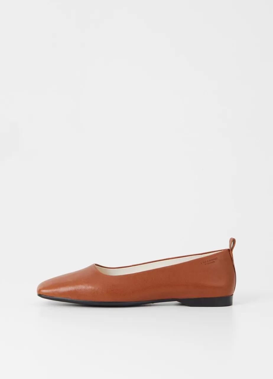 Vagabond Delia Chaussures Marron Cuir Clearance