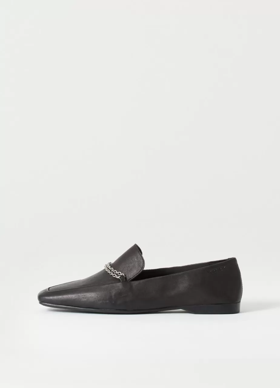 Vagabond Delia Loafer Noir Cuir Hot