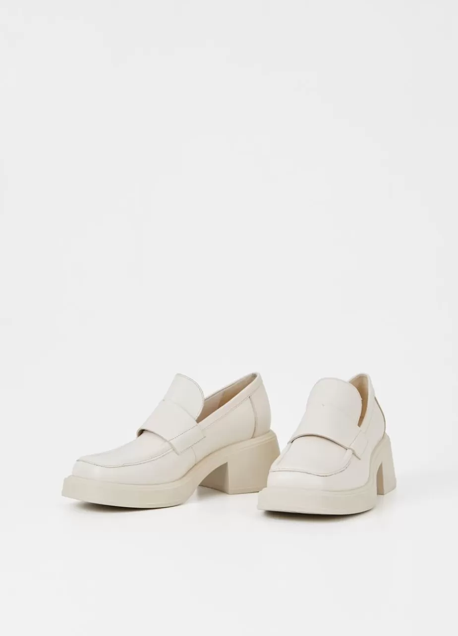 Vagabond Dorah Loafer Blanc Casse Cuir Outlet