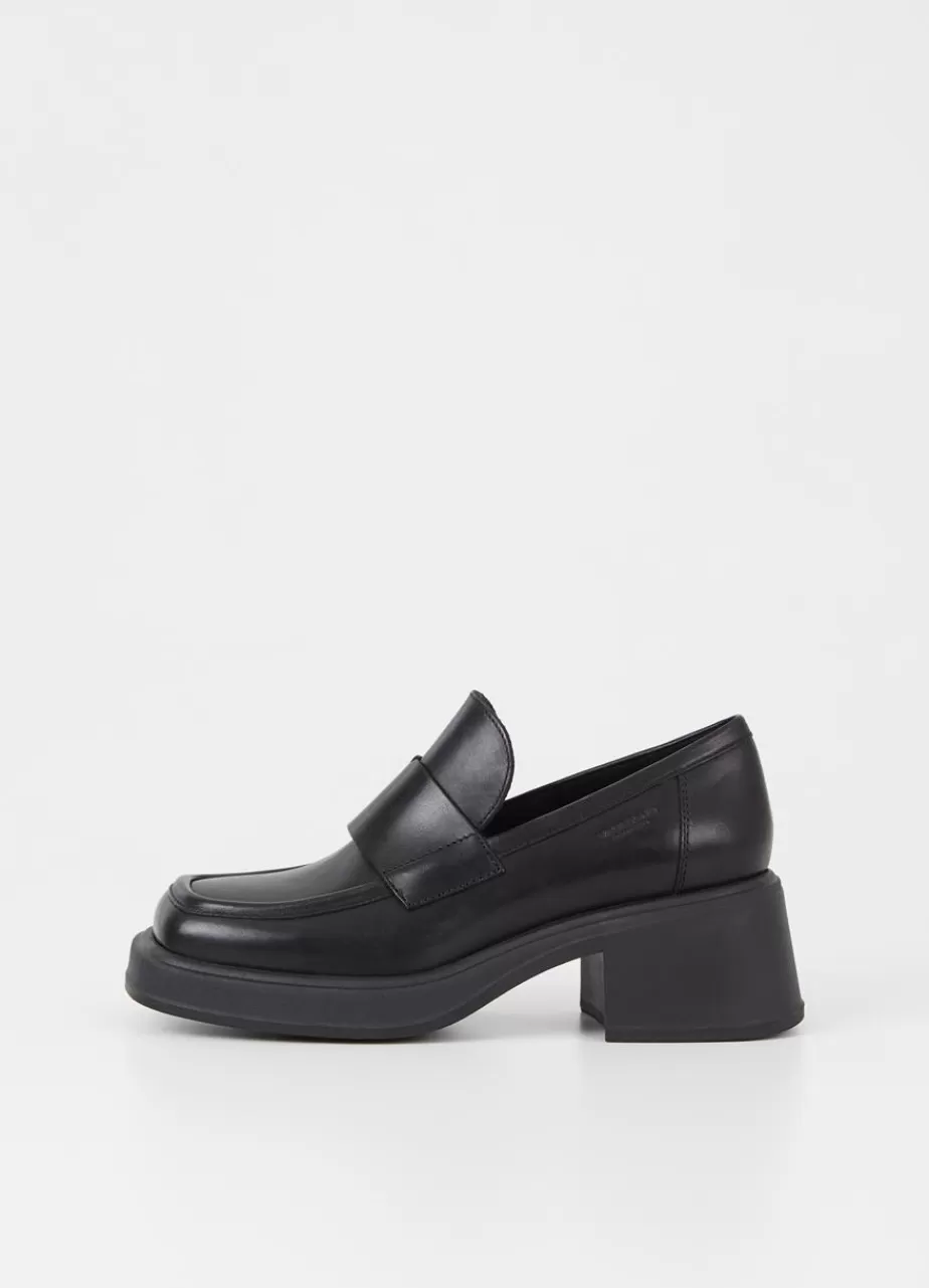 Vagabond Dorah Loafer Noir Cuir New