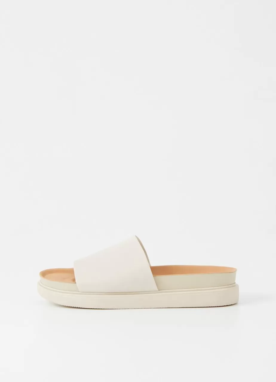 Vagabond Erin Sandales Blanc Casse Cuir New