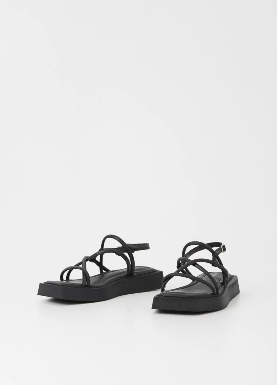 Vagabond Evy Sandales Noir Cuir Cheap
