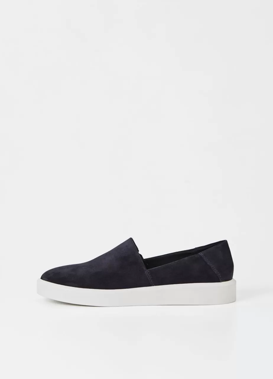 Vagabond Ewan Baskets Bleu Fonce Daim Best