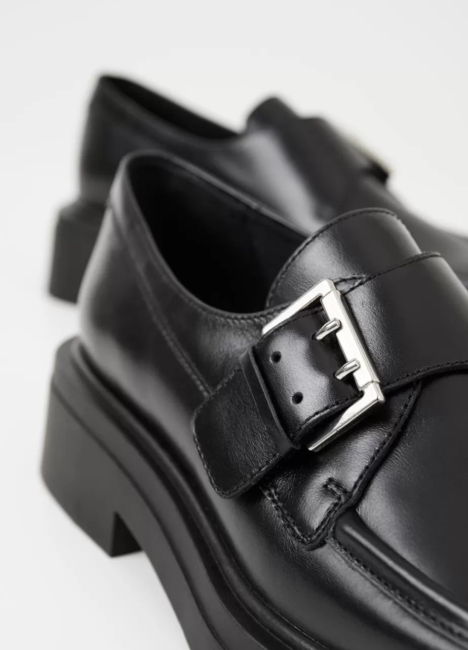 Vagabond Eyra Loafer Noir Cuir Cheap