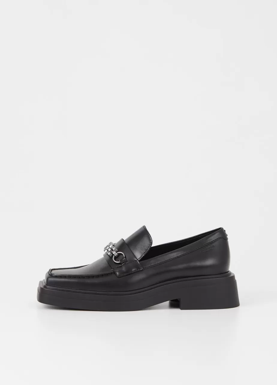 Vagabond Eyra Loafer Noir Cuir New