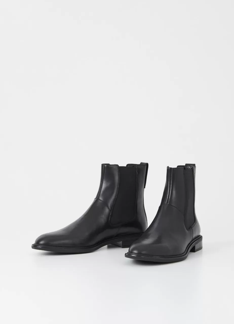 Vagabond Frances 2.0 Bottes Noir Cuir Discount