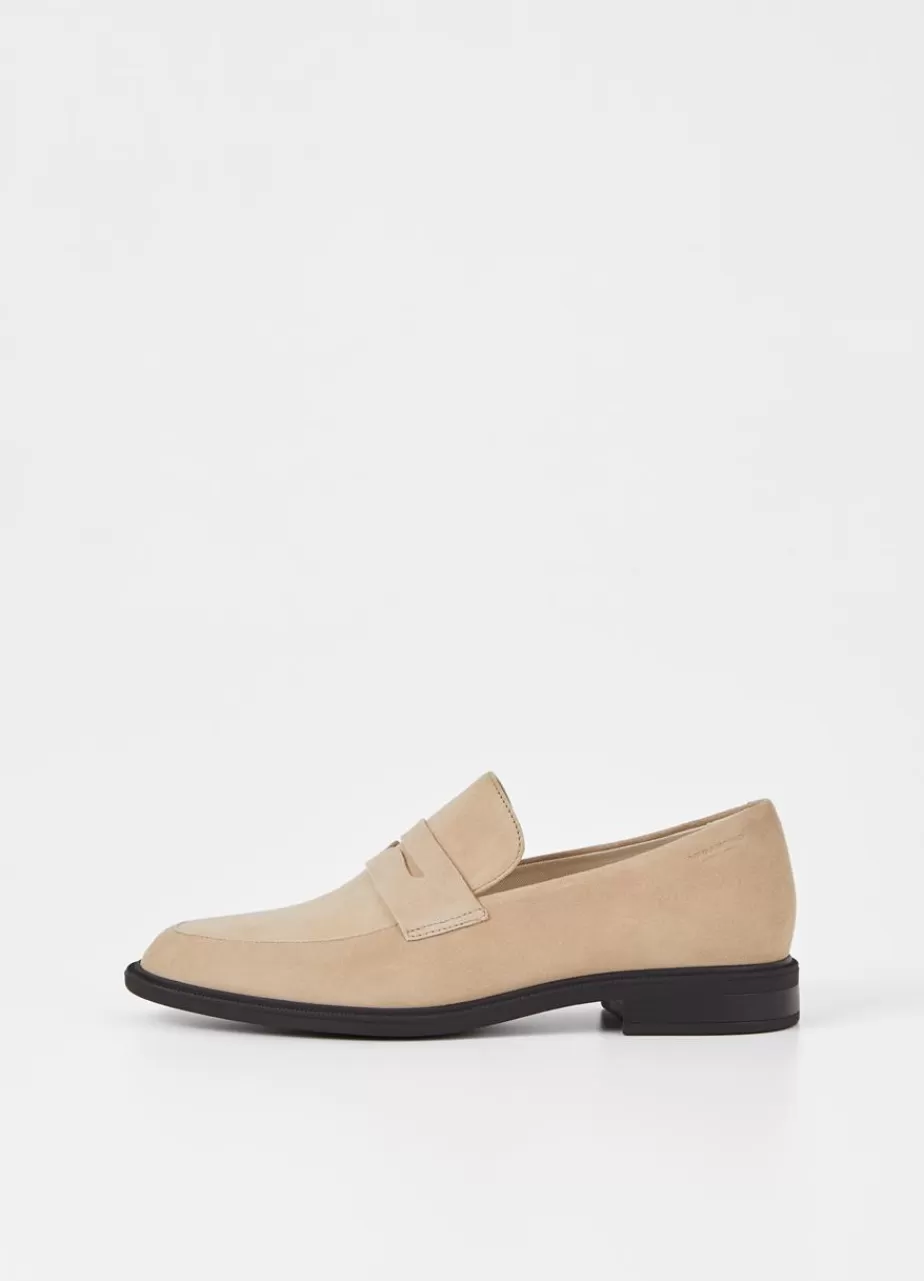 Vagabond Frances 2.0 Loafer Beige Daim Cheap