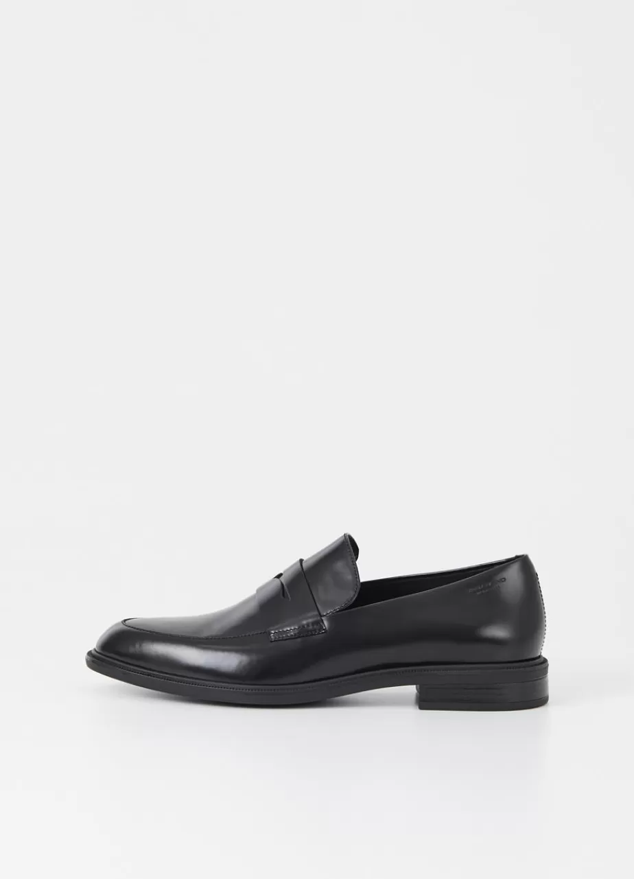 Vagabond Frances 2.0 Loafer Noir Cuir Glace New