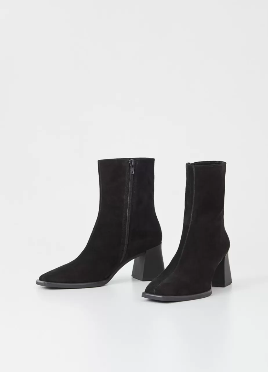 Vagabond Hedda Bottes Noir Daim Sale