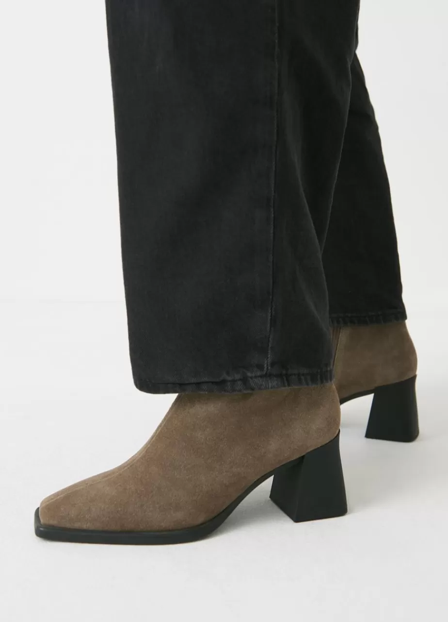 Vagabond Hedda Bottes Marron Daim Hot