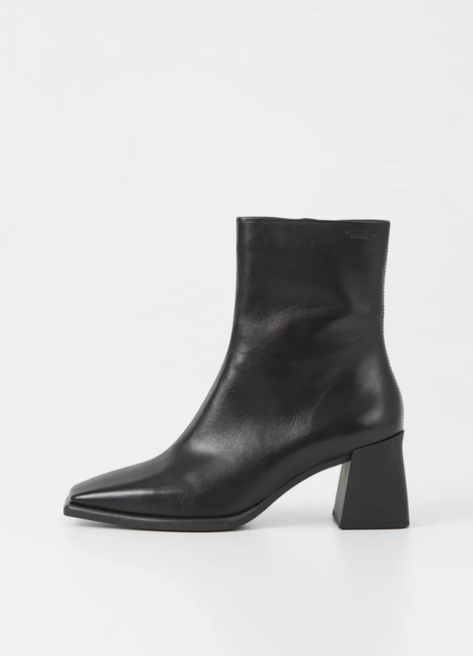 Vagabond Hedda Bottes Noir Cuir Best Sale