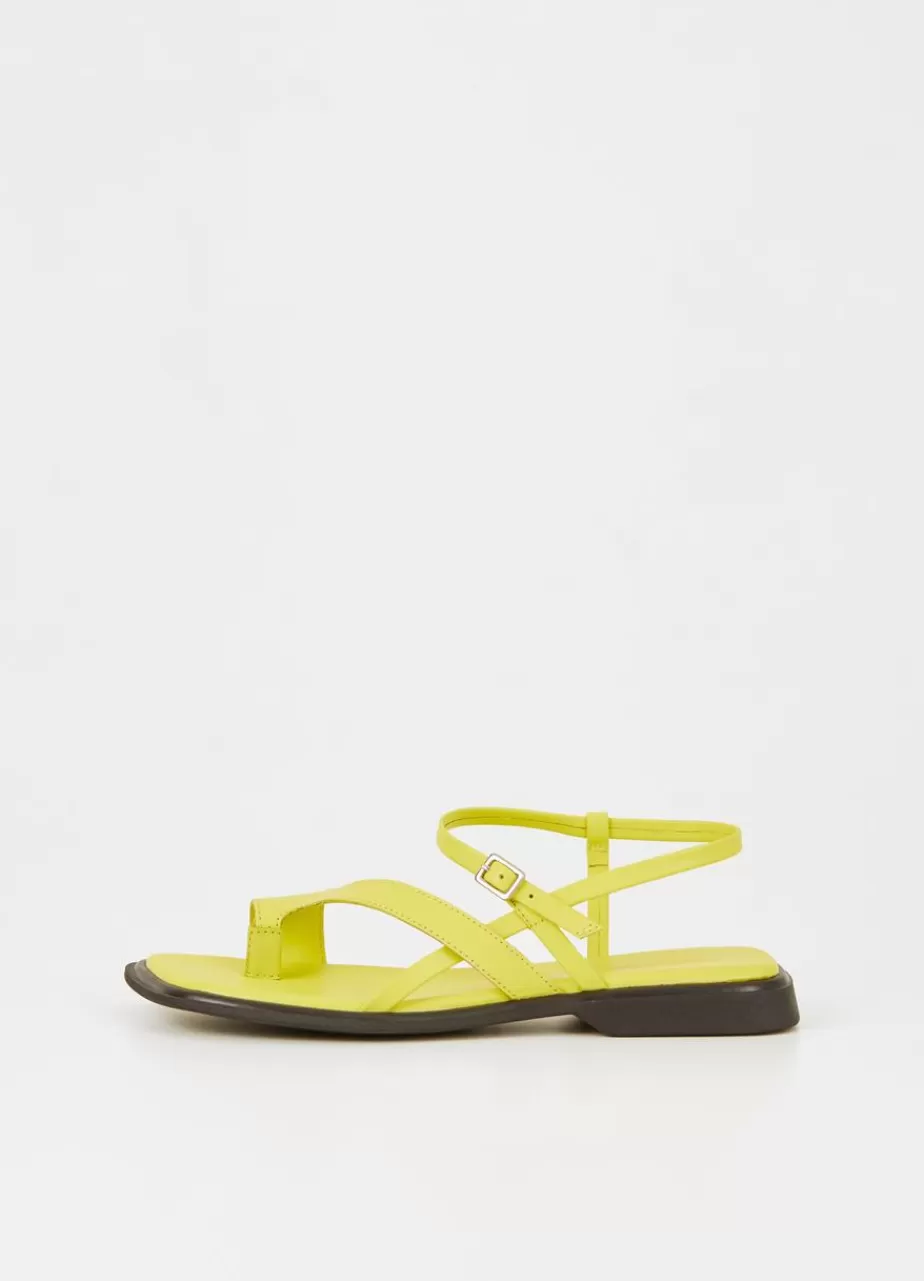 Vagabond Izzy Sandales Vert Clair Cuir Flash Sale