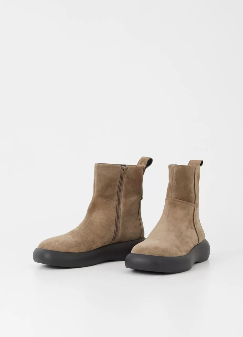Vagabond Janick Bottes Marron Daim Hot