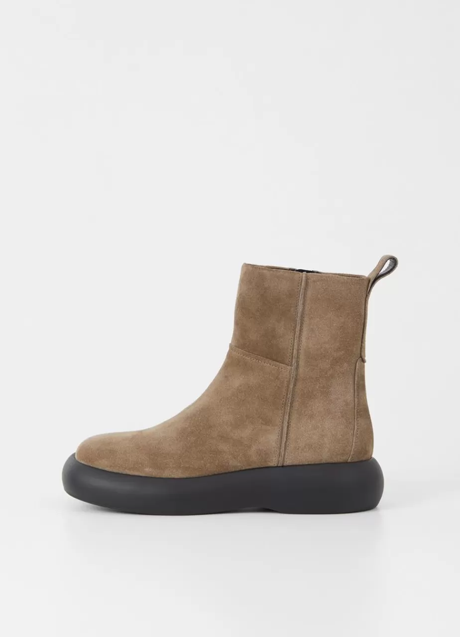 Vagabond Janick Bottes Marron Daim Hot