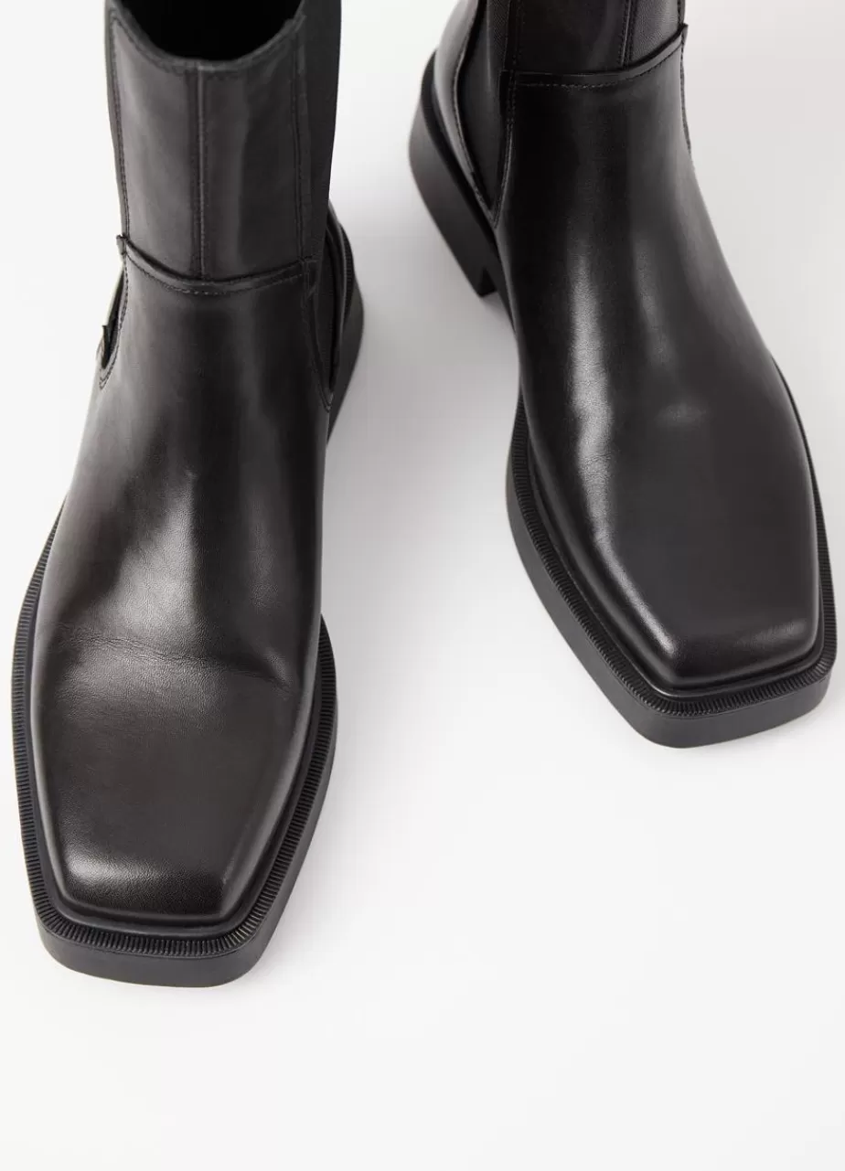 Vagabond Jillian Bottes Noir Cuir Shop