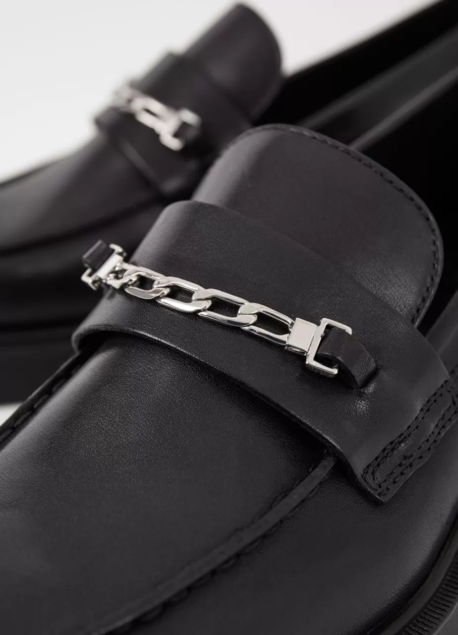 Vagabond Jillian Loafer Noir Cuir Fashion