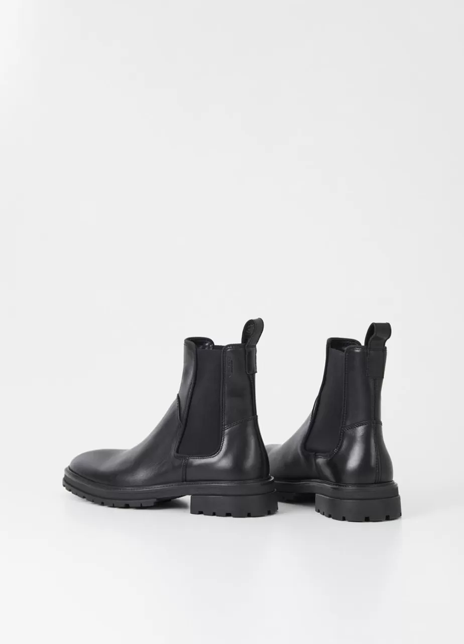 Vagabond Johnny 2.0 Bottes Noir Cuir Sale