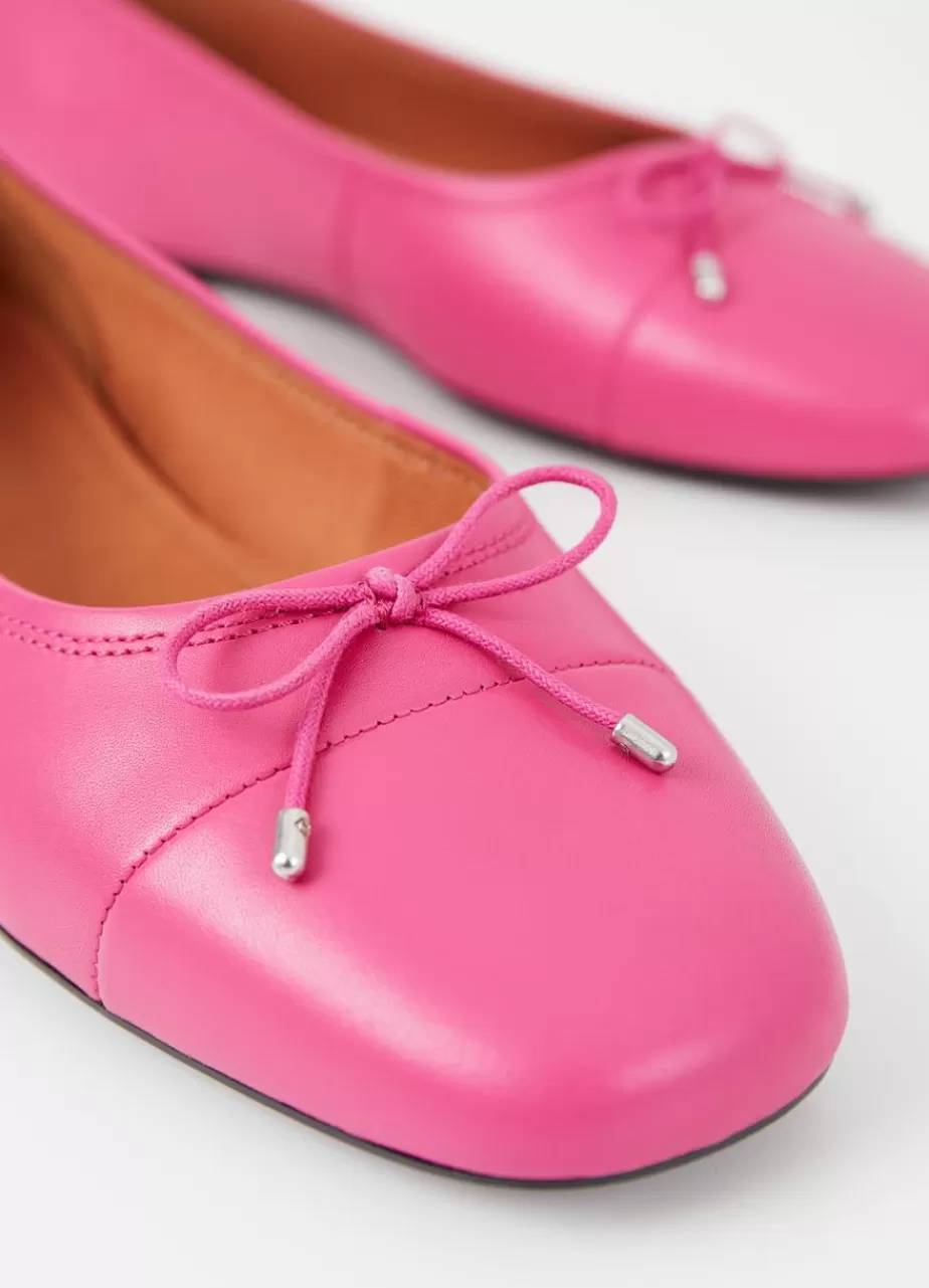 Vagabond Jolin Chaussures Rose Cuir Hot