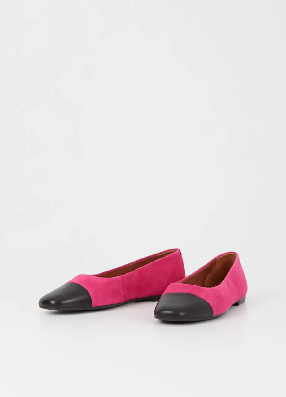 Vagabond Jolin Chaussures Rose Daim/Cuir Fashion