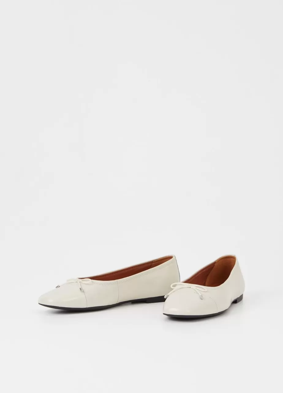 Vagabond Jolin Chaussures Blanc Casse Cuir Verni Shop