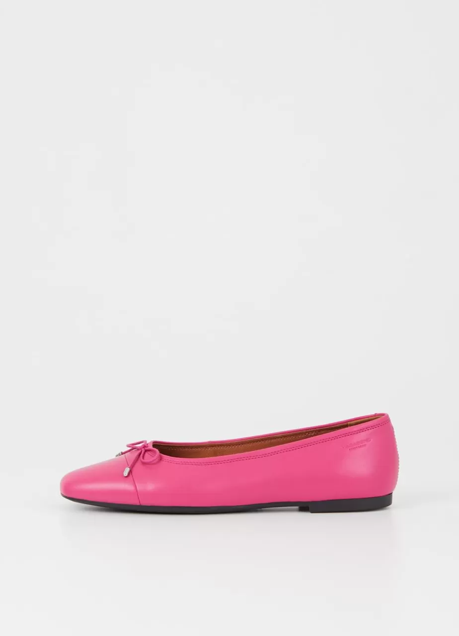 Vagabond Jolin Chaussures Rose Cuir Hot