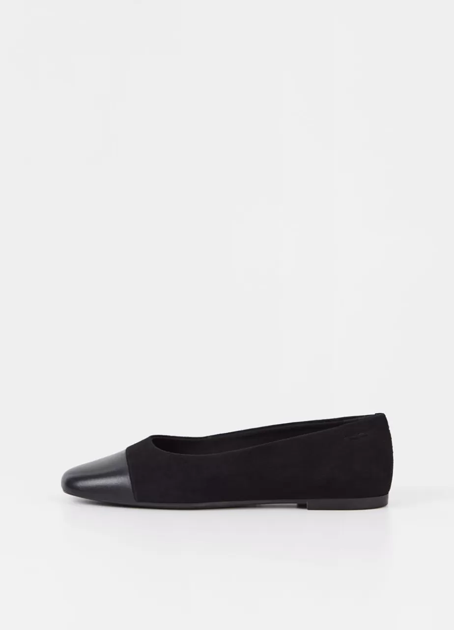 Vagabond Jolin Chaussures Noir Daim/Cuir Fashion