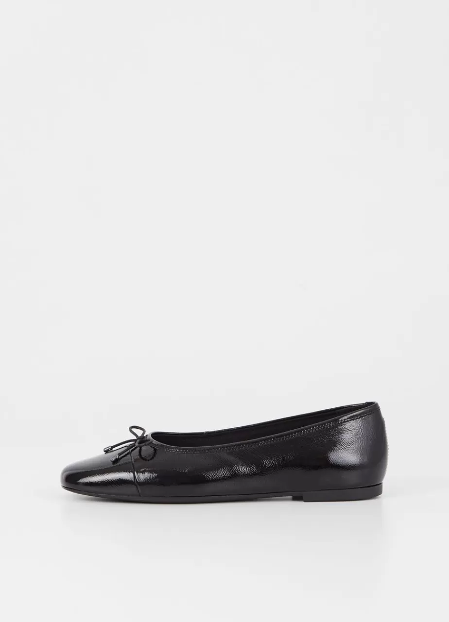 Vagabond Jolin Chaussures Noir Cuir Verni Flash Sale