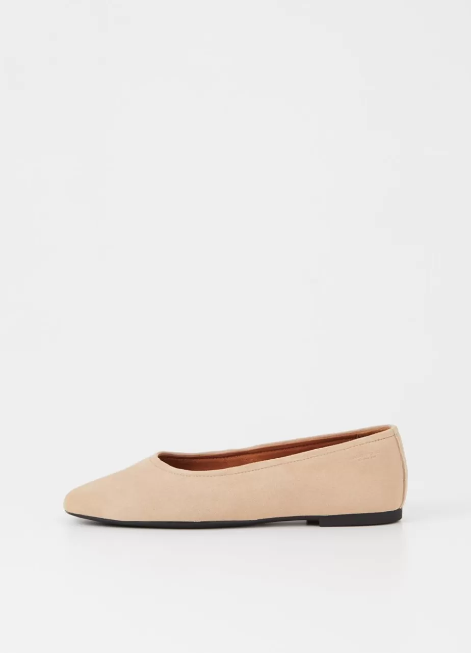 Vagabond Jolin Chaussures Beige Daim Discount