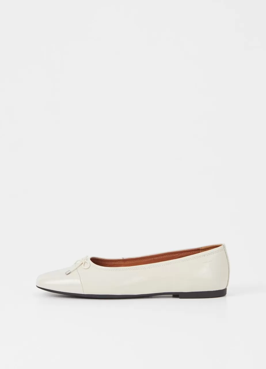 Vagabond Jolin Chaussures Blanc Casse Cuir Verni Shop