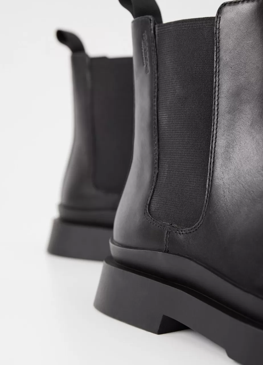 Vagabond Mike Bottes Noir Cuir New