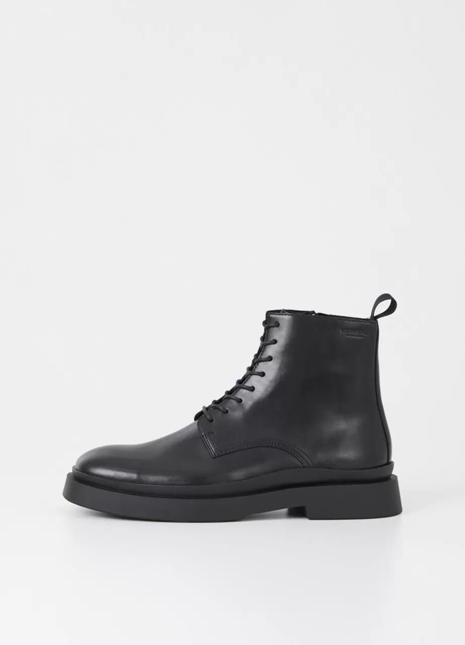 Vagabond Mike Bottes Noir Cuir Hot
